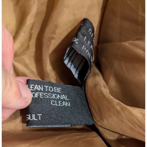 Pella Moda 100% Leather Quilted Bomber Jacket Size Large - Picture 8 of 10